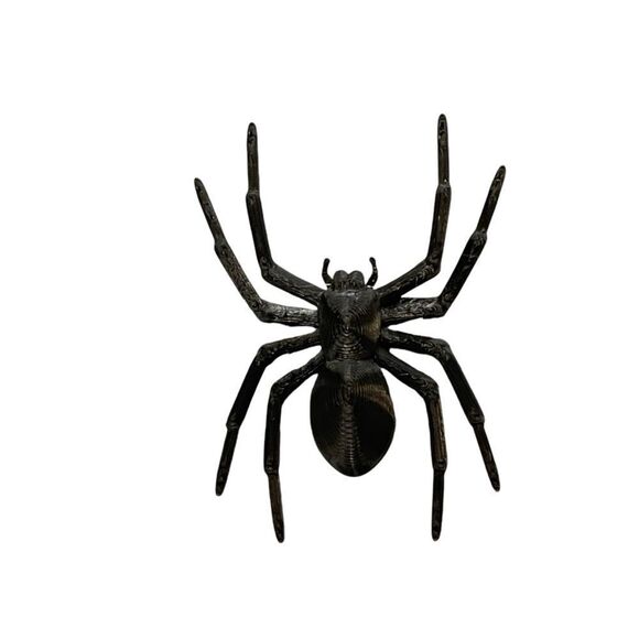 Hallowe'en Spooky Black Hexagon Spider Napkin Rings – Set of 20 - Picture 8 of 8